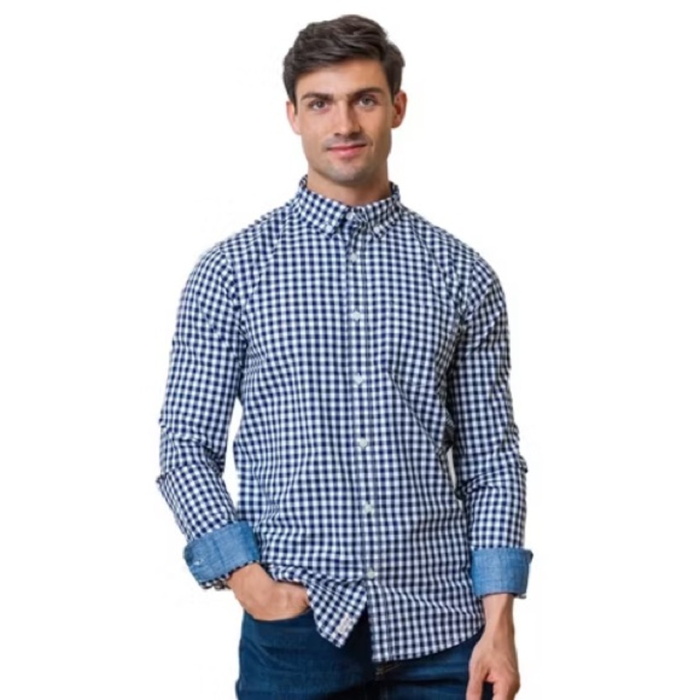 Hope & Henry organic button down shirt